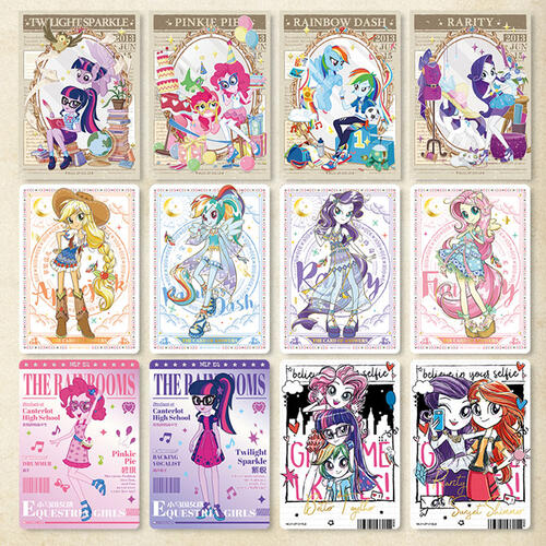 My Little Pony Friendship Sonic Boom - Magic Book Trading Cards KAYOU