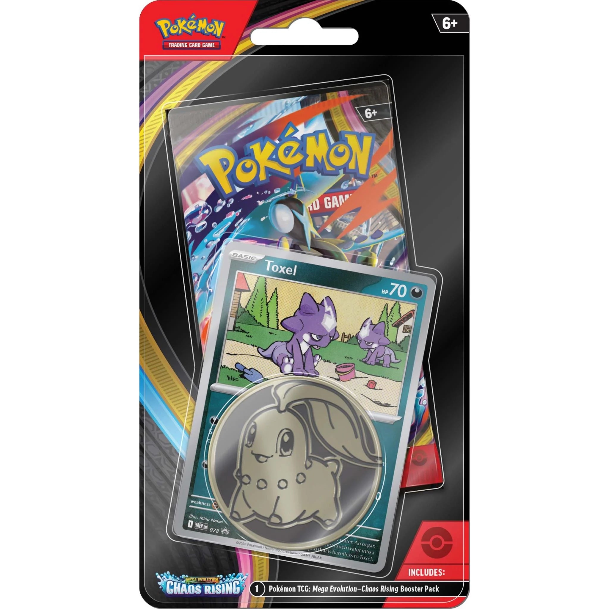 Chaos Rising Checklane Blister - Pokémon TCG Mega Evolutions