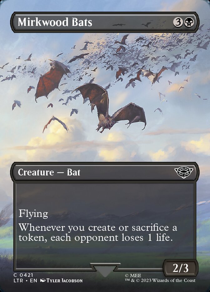 Image of Mirkwood Bats - 421 - LTR - MTG