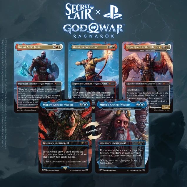 Magic Secret Lair x God Of War: Norse - Non-Foil