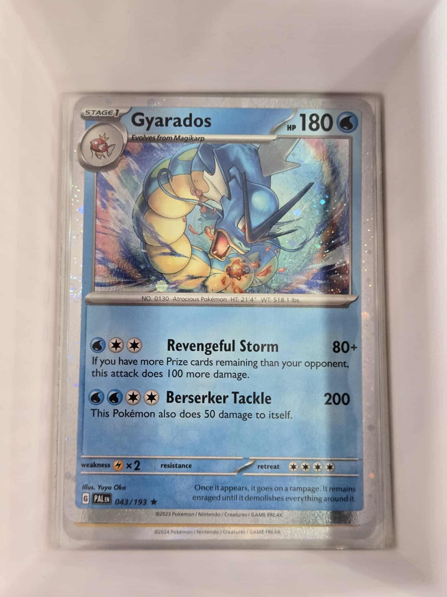 Image of Gyarados Paldea Evolved (PAL) #043