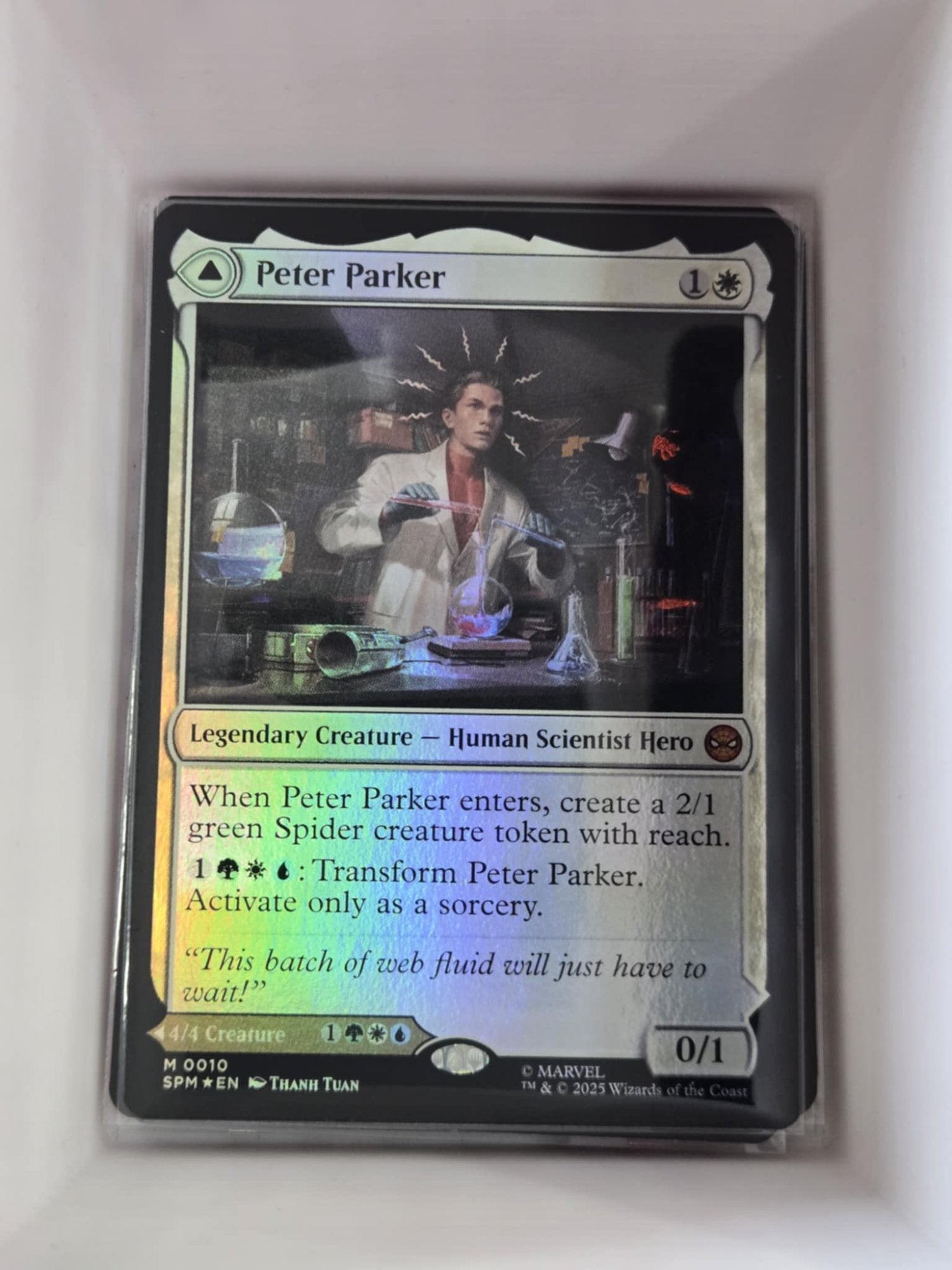 Image of Peter Parker Marvel's Spider-Man (SPM) #10