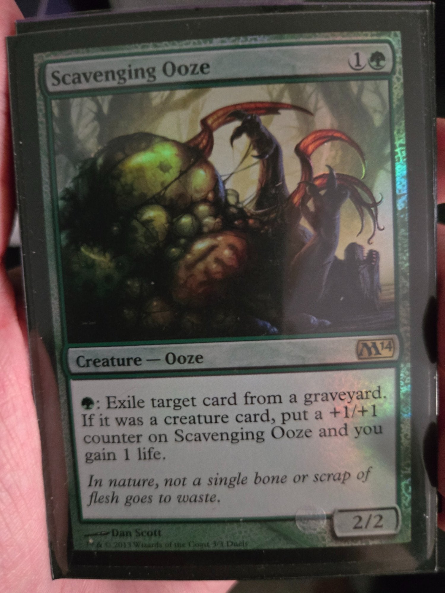 Image of Scavenging Ooze Duels of the Planeswalkers 2014 Promos (PDP14) #3