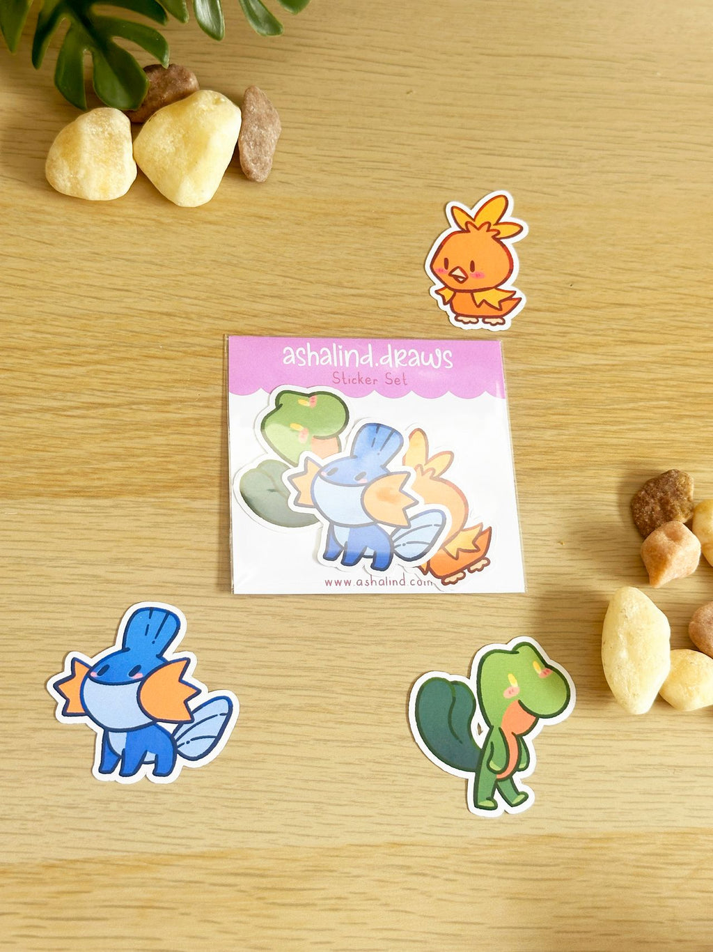 Sticker Sheets Poke - @ashalind.draws