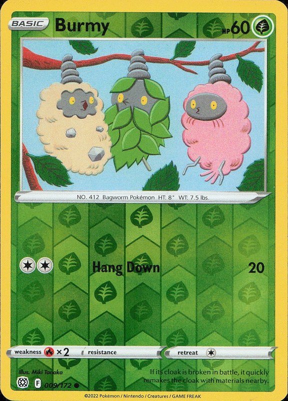 Burmy #9 reverse_holo Brilliant Stars en