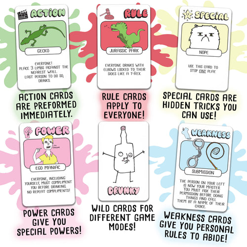 Drink Drank Drunk - Card Game - Adult Party game