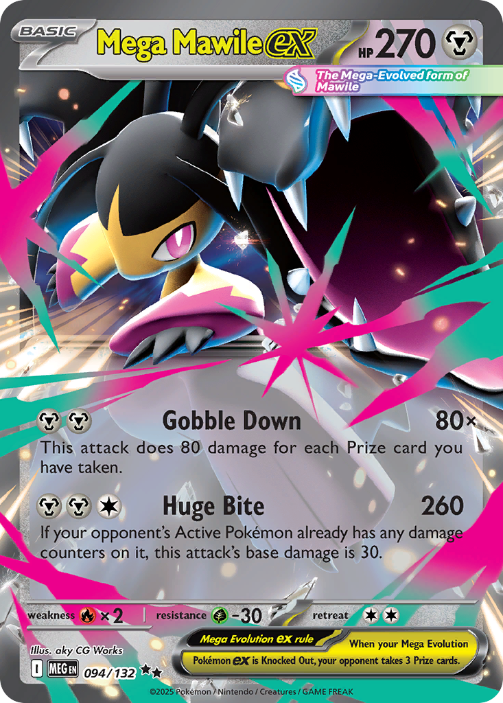 Mega Mawile ex #94 Mega Evolution en