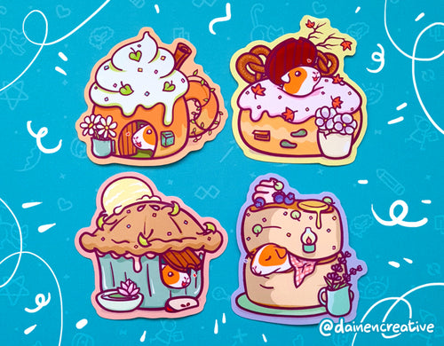 Artist Series - Sticker Packs - Dainencreative - Pop Culture Larrikin
