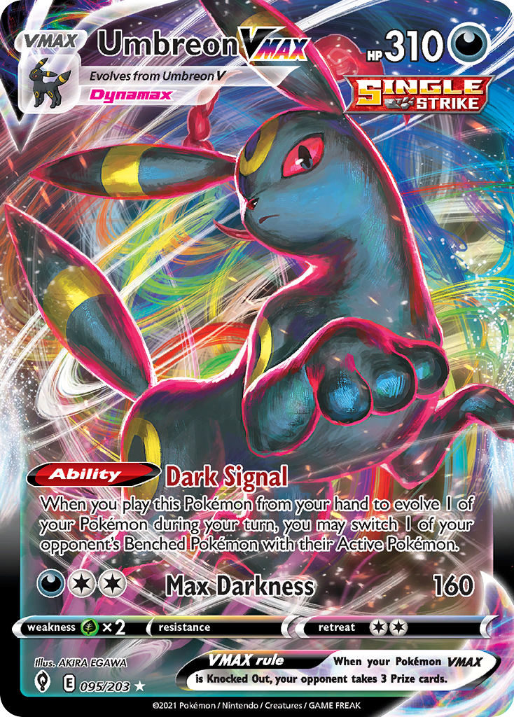 Umbreon VMAX #95 Evolving Skies en