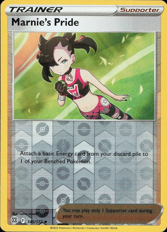 Marnie's Pride #145 reverse_holo Brilliant Stars en