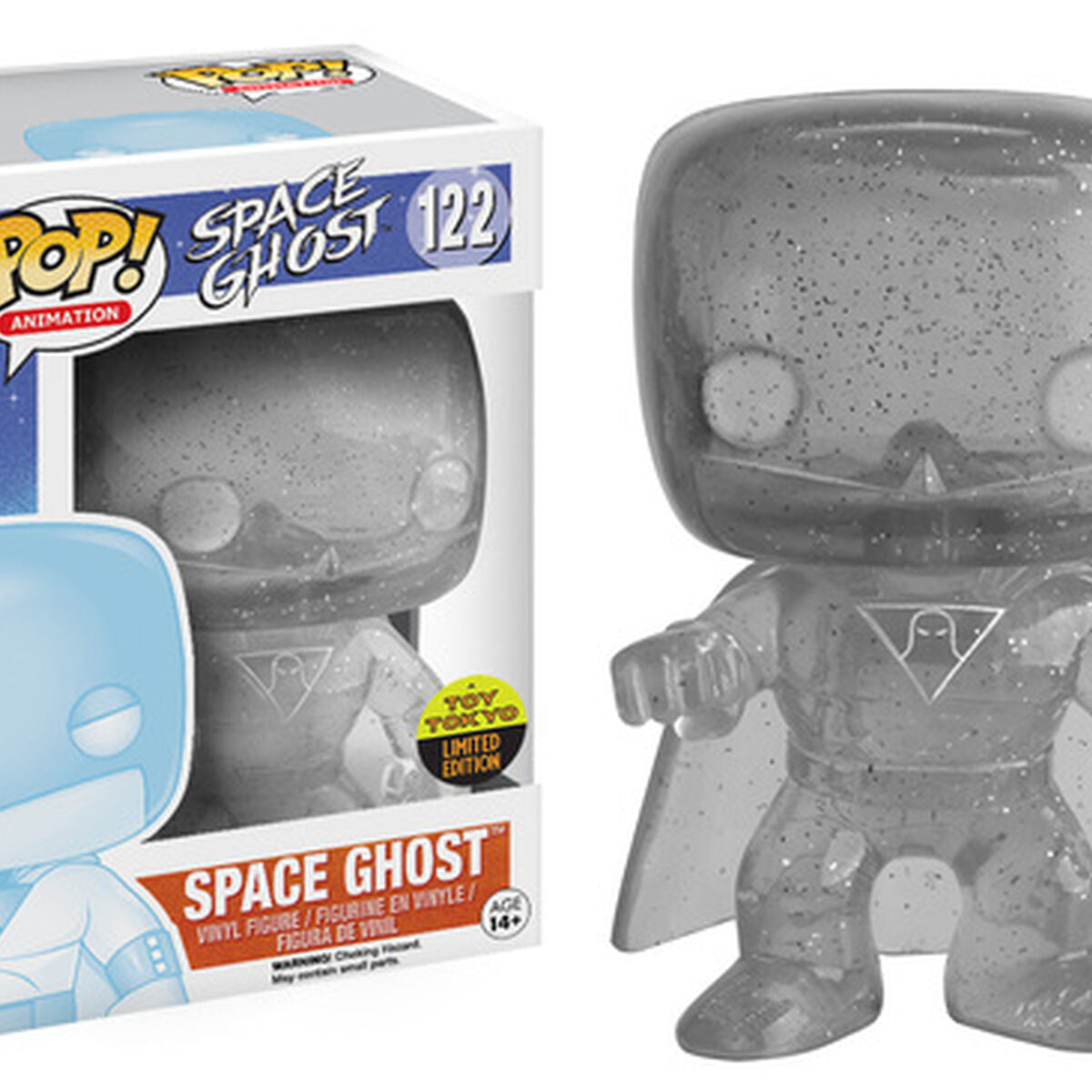 Funko Pop! Space Ghost - Space Ghost (2016 NYCC Exclusive) #122 in window box
