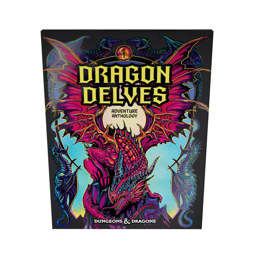 Image of D&D - Dragon Delves an Adventure Anthology Alternative Hardcover - Pop Culture Larrikin 