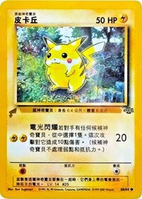 60 - Pikachu World Chinese Jungle - Stamped