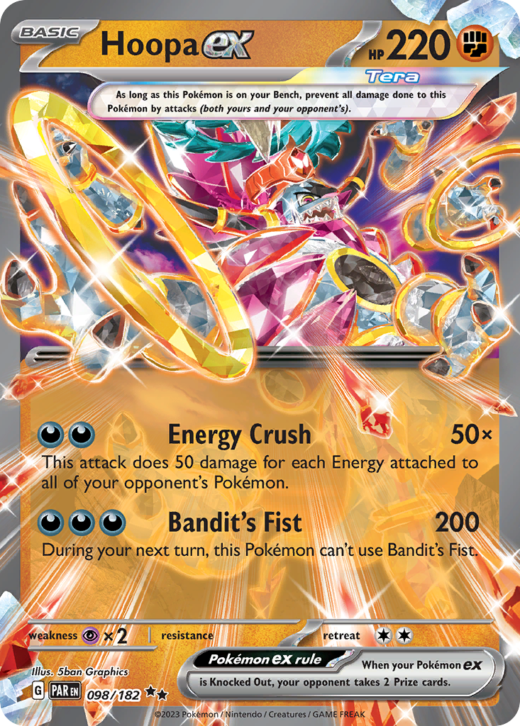Hoopa ex #98 Paradox Rift en