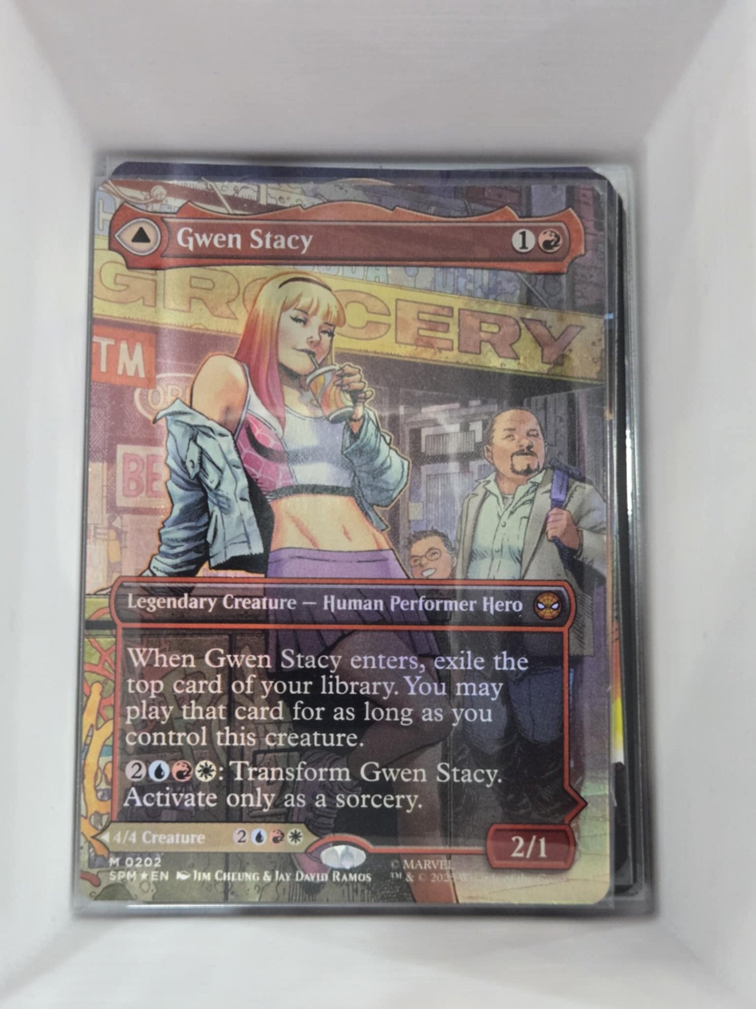 Image of Gwen Stacy Marvel's Spider-Man (SPM) #202