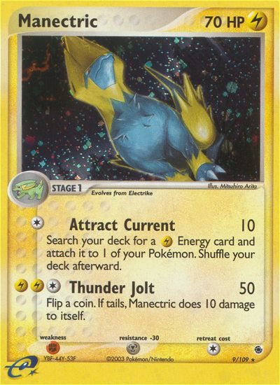 Manectric #9 Ruby & Sapphire en