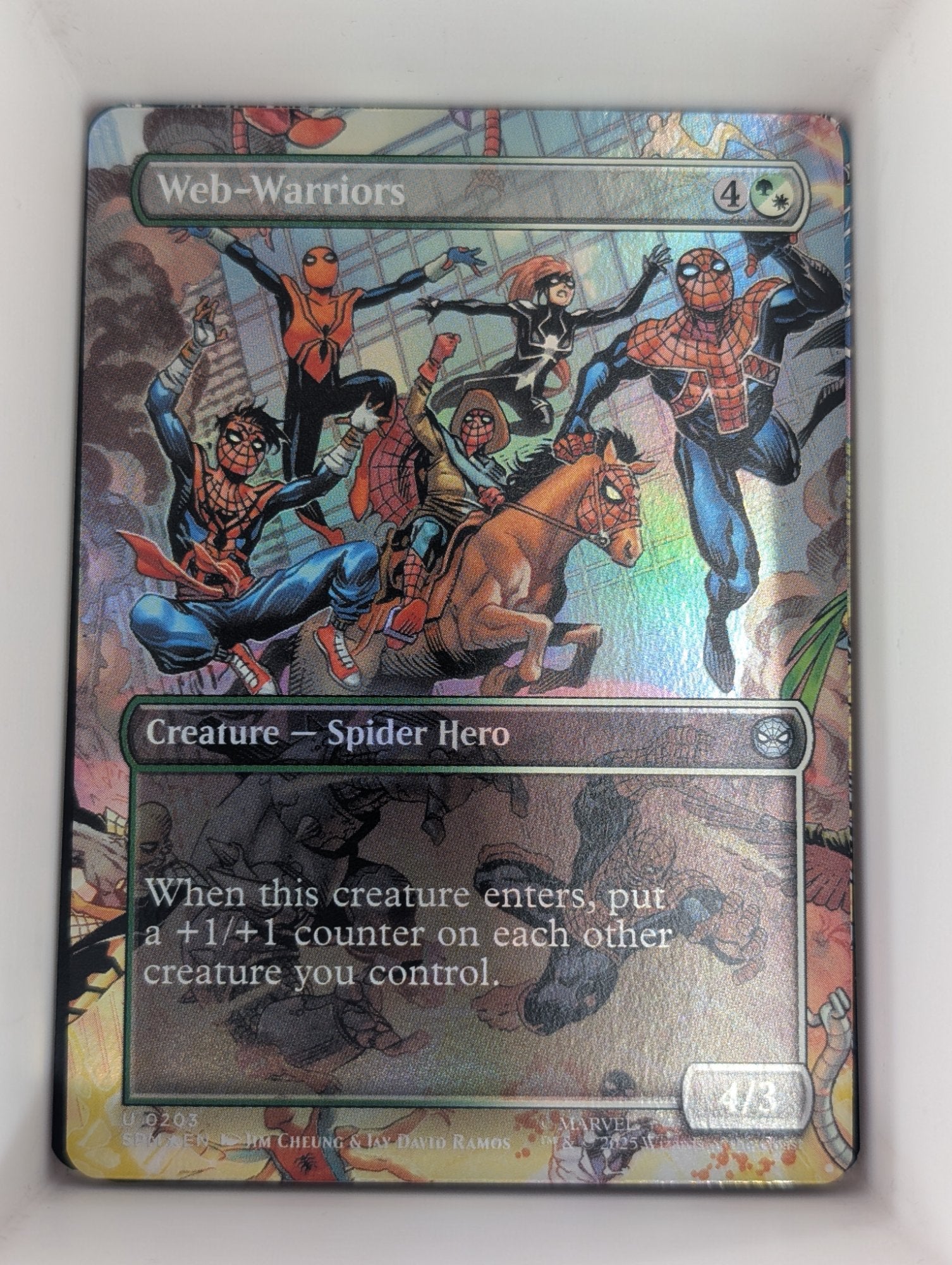 Image of Web-Warriors Marvel's Spider-Man (SPM) #203