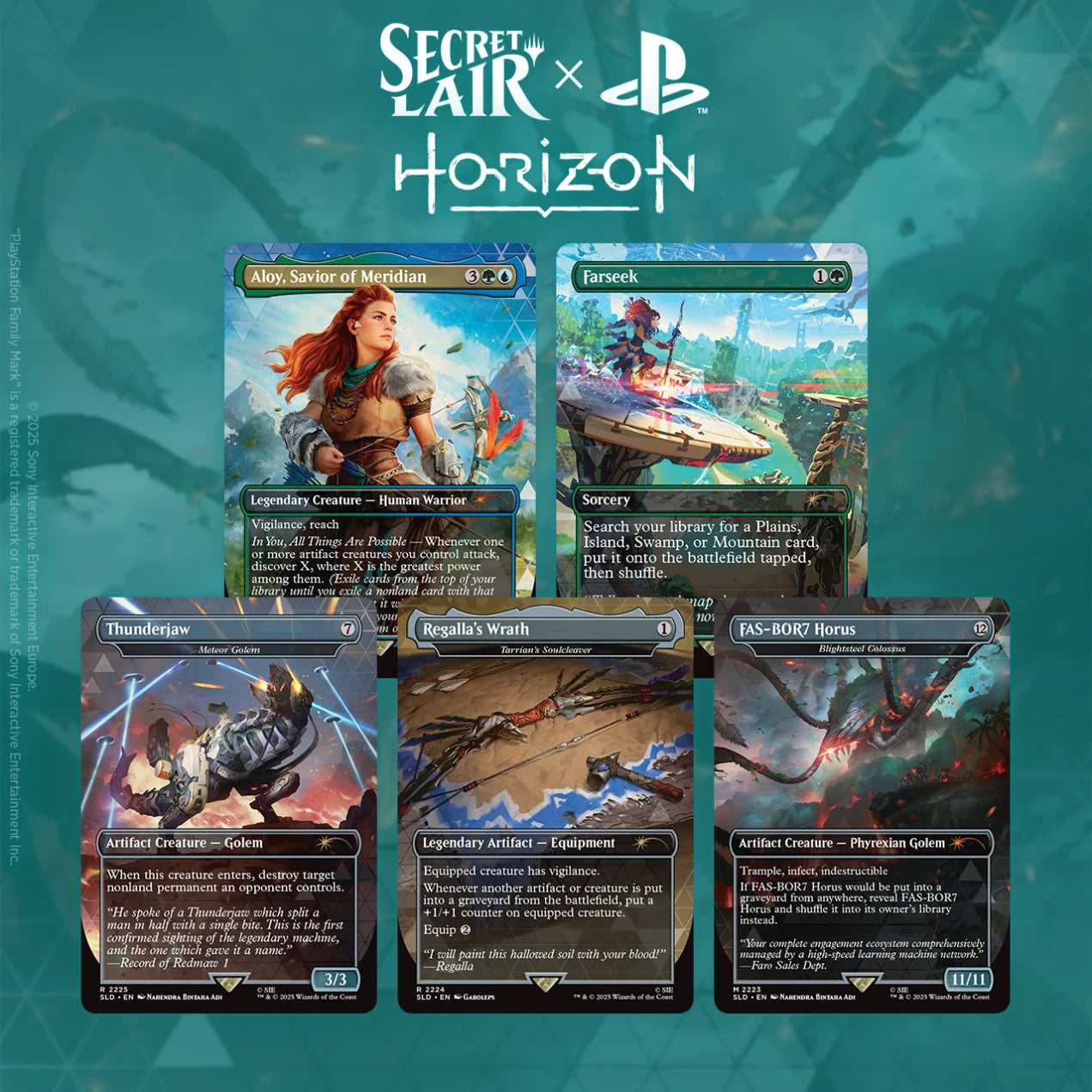 Magic Secret Lair x Horizon: Into The Forbidden West - Non-Foil