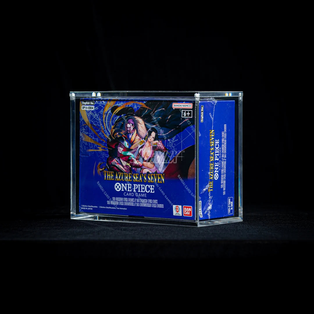 One Piece Booster Box Acrylic Case (OP-04 Onwards)