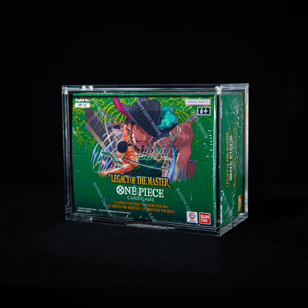One Piece Booster Box Acrylic Case (OP-04 Onwards)