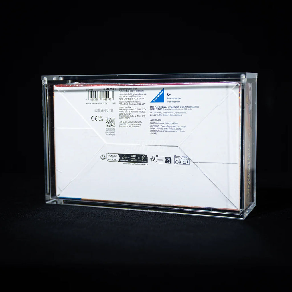 Lorcana Booster Box Acrylic Case