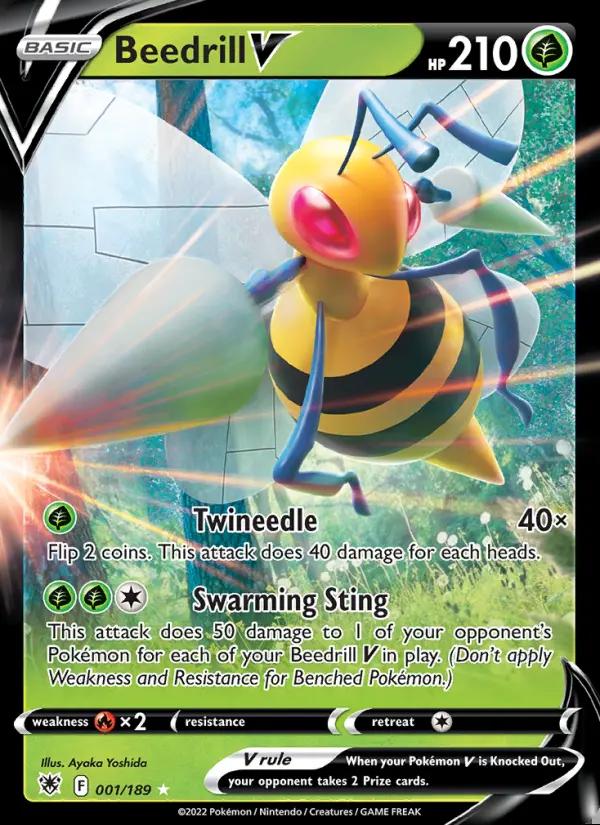 Image of Beedrill V Astral Radiance (ASR) #001
