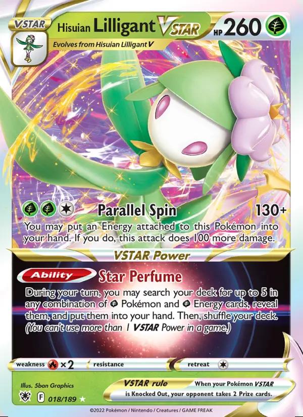 Image of Hisuian Lilligant VSTAR Astral Radiance (ASR) #018