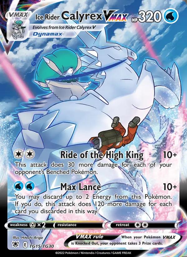 Image of Ice Rider Calyrex VMAX Astral Radiance (ASR) #TG15