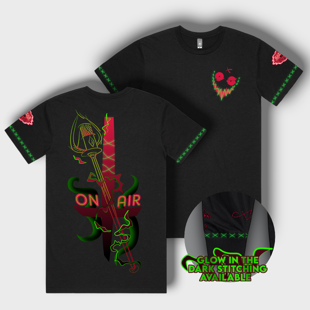 Hazbin Hotel Inspired Alastor Design T-Shirt - Pop Culture Larrikin 