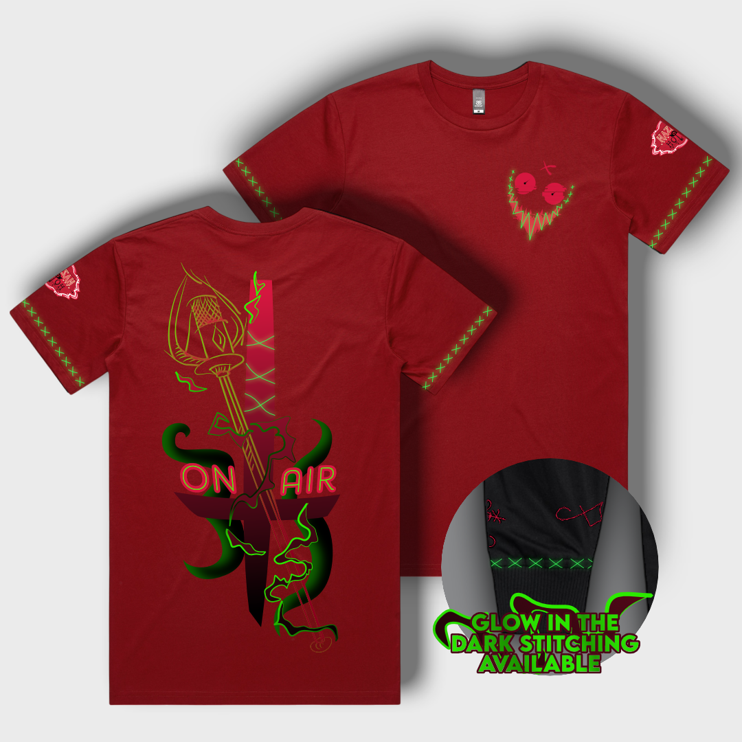 Hazbin Hotel Inspired Alastor Design T-Shirt - Pop Culture Larrikin 