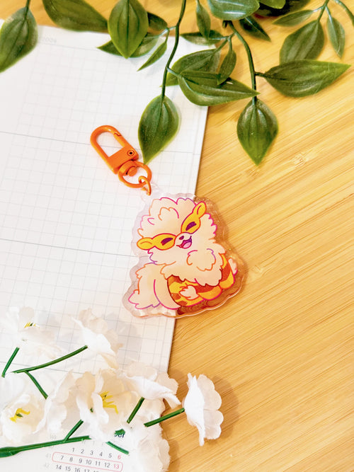 Image of Arcanine Keychain - Pop Culture Larrikin 