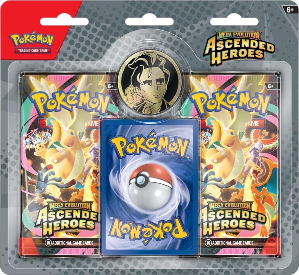 Image of (Pre-Order) ME Ascended Heroes - 2pk Coin Collection Pokemon TCG - Pop Culture Larrikin 