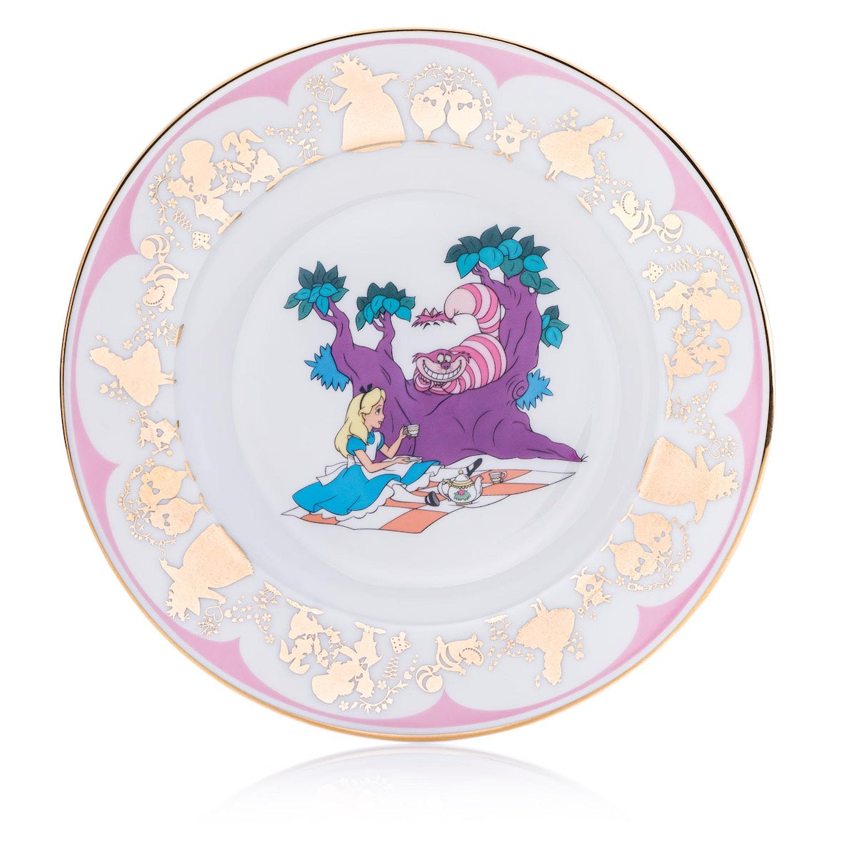 Alice In Wonderland - Cheshire Cat - 6" Plate - The English Ladies Co - Pop Culture Larrikin 
