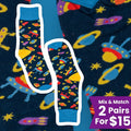 Space Cowboy! - Socks - Pop Culture Larrikin
