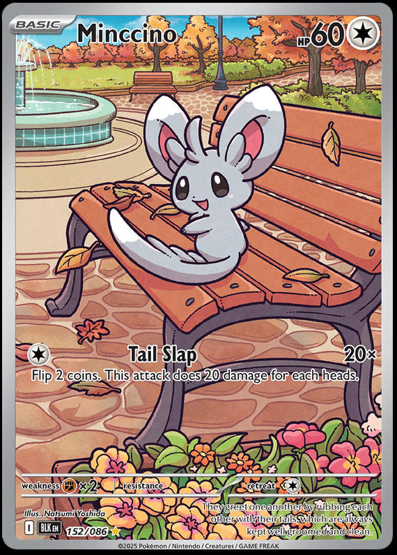 Image of Minccino Black Bolt (BLK) #152