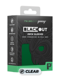 Image of Blackout Deck Sleeves - Standard Size - Green - Pop Culture Larrikin 