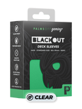 Image of Blackout Deck Sleeves - Standard Size - Jade - Pop Culture Larrikin 
