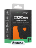 Image of Blackout Deck Sleeves - Standard Size - Orange - Pop Culture Larrikin 
