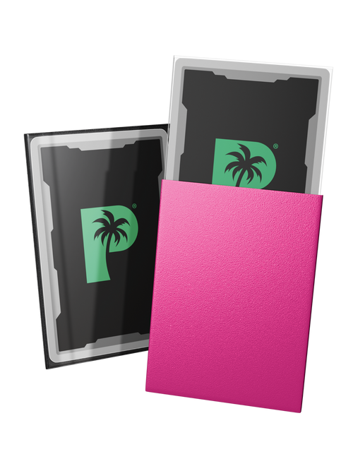 Image of Blackout Deck Sleeves - Standard Size - Pink - Pop Culture Larrikin 