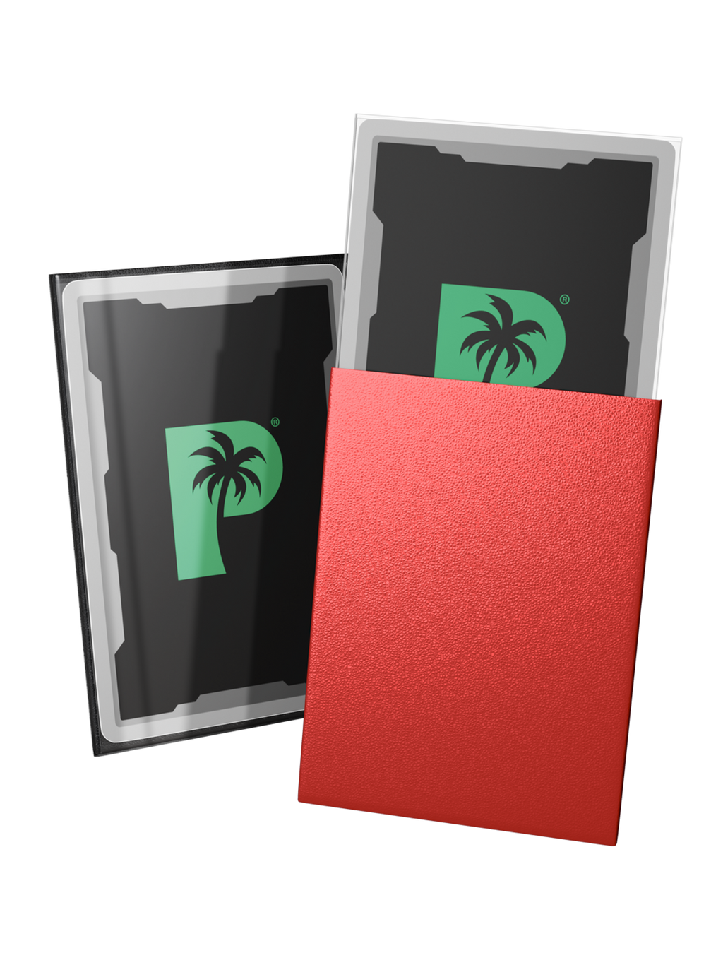 Blackout Deck Sleeves - Standard Size - Red
