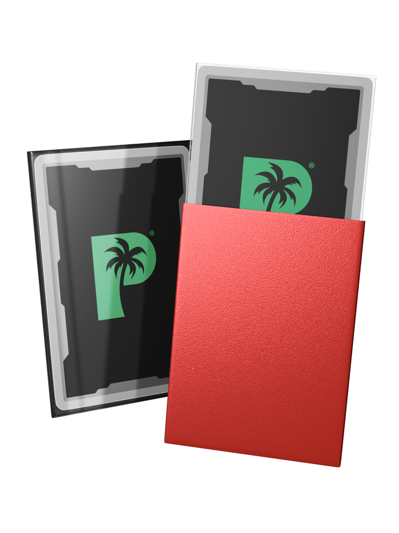 Blackout Deck Sleeves - Standard Size - Red