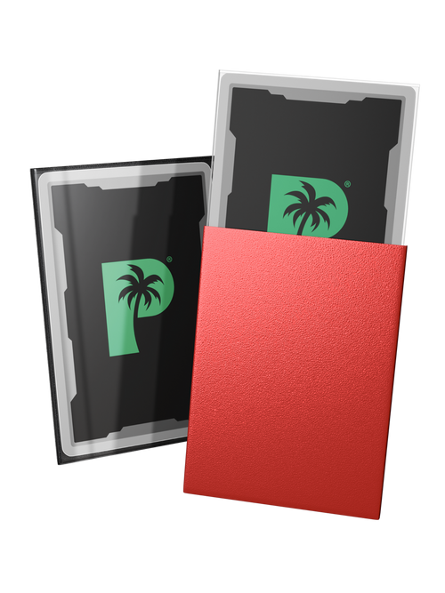 Image of Blackout Deck Sleeves - Standard Size - Red - Pop Culture Larrikin 