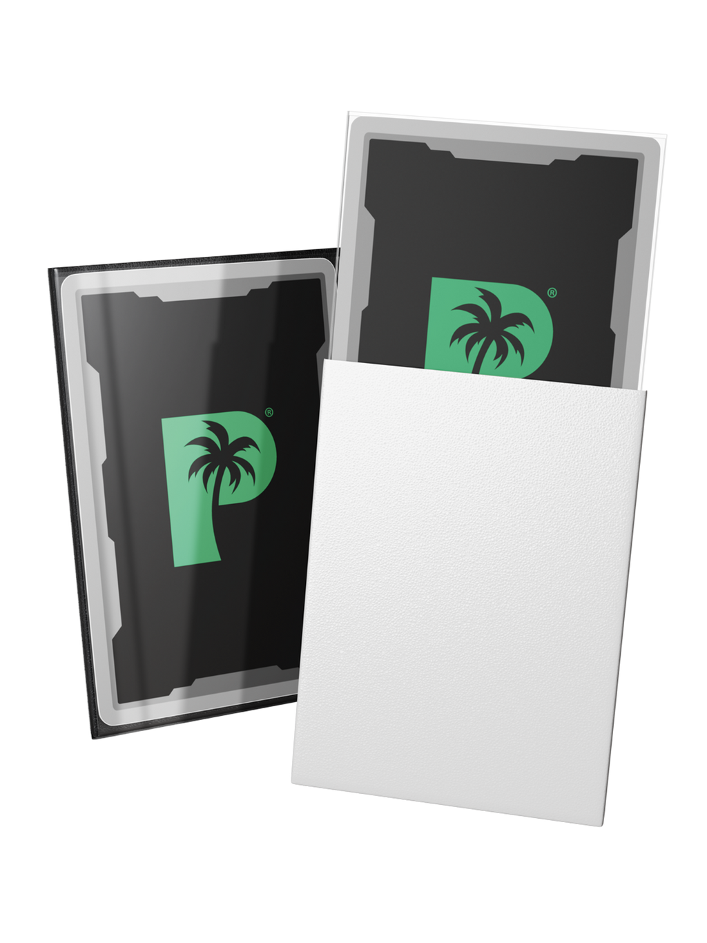 Blackout Deck Sleeves - Standard Size - White