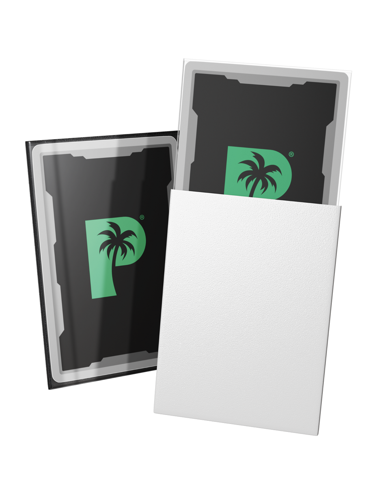 Blackout Deck Sleeves - Standard Size - White
