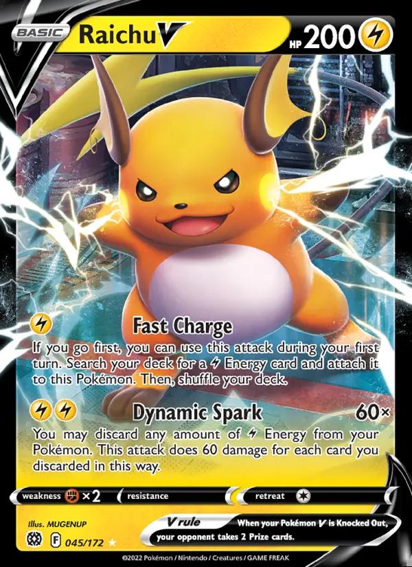 Image of Raichu V Brilliant Stars (BRS) #045