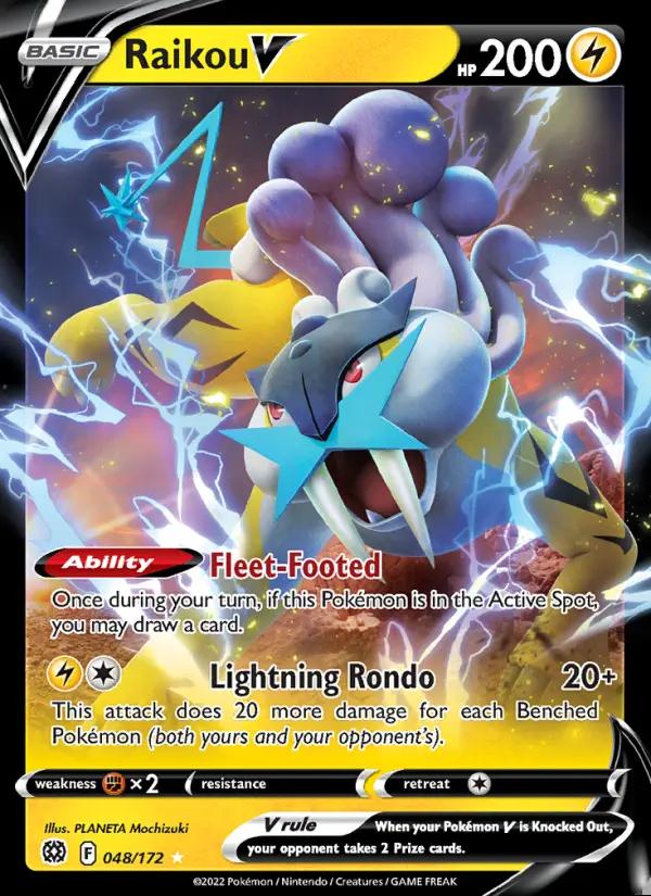 Image of Raikou V Brilliant Stars (BRS) #048