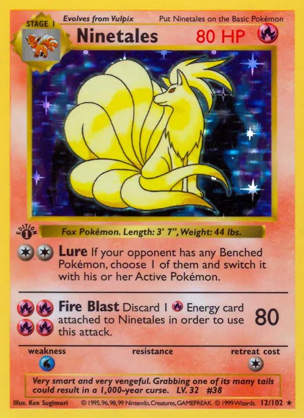Image of Ninetales Base Set (BS) #12