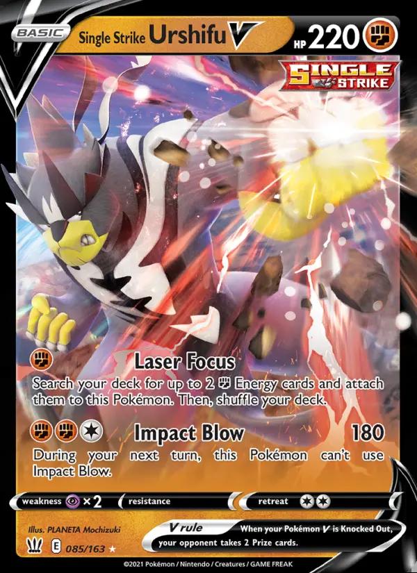 Image of Single Strike Urshifu V Battle Styles (BST) #085
