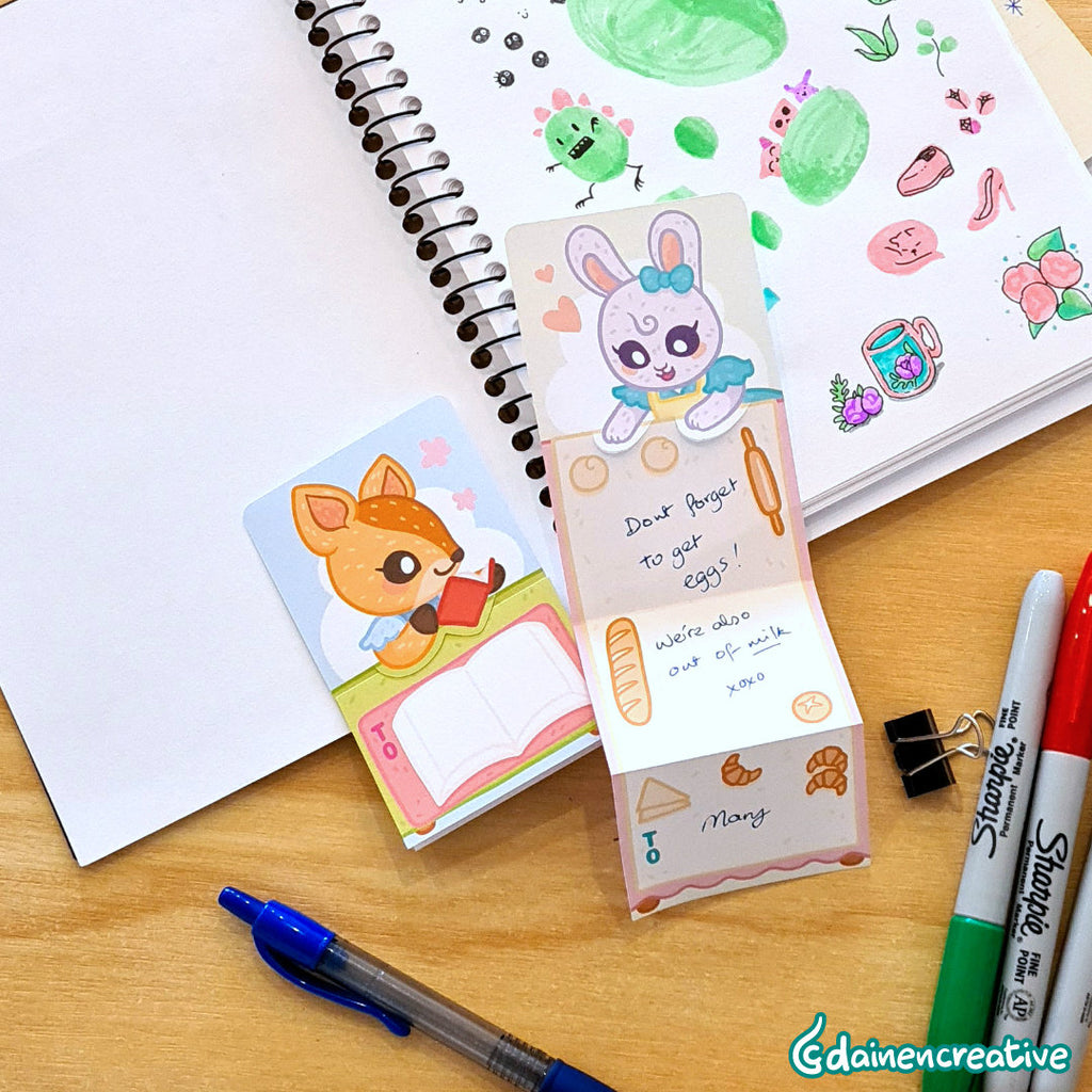 Artist Series - Foldy Memos - Dainencreative