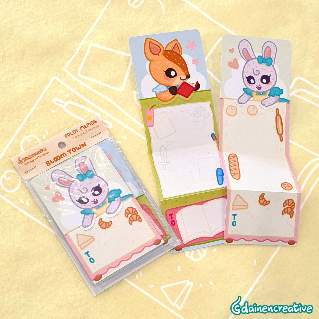 Artist Series - Foldy Memos - Dainencreative